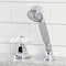 Kingston Brass KSK4301PXTR Transfer Valve Set For Roman Tub Filler, Polished Chrome KSK4301PXTR - alternate 4